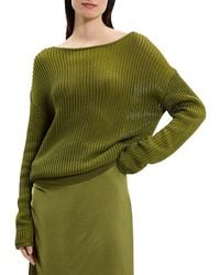Theory - Easy Open Neck Pullover Sweater - Lyst