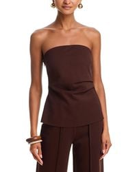 Aqua - Ponte Tube Top - Lyst