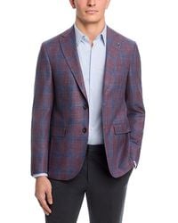 Jack Victor - Midland Wool, Silk & Linen Plaid Regular Fit Sport Coat - Lyst