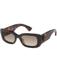 Kurt Geiger - Rectangle Sunglasses, 52Mm - Lyst