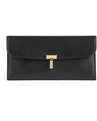 TOTEME - T-Lock Leather Wallet - Lyst