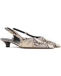 Mansur Gavriel - Anna Leather Slingback Pumps - Lyst