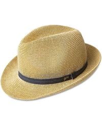 Bailey 1922 - Elliott Paper Crochet Straw Hat - Lyst
