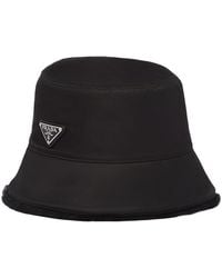 Prada - Nylon Hat - Lyst