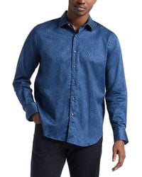 Robert Graham - Berkley Long Sleeve Stretch Cotton Button-Up Shirt - Lyst