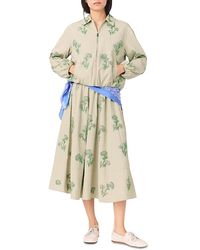 Maje - Embroidered Technical Bomber Jacket - Lyst