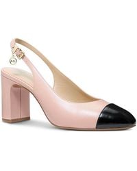 Michael Kors - Piper Leather Flex Slingback Pumps - Lyst