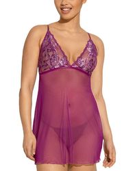 Cosabella - Paradiso Floral Lace Chemise - Lyst
