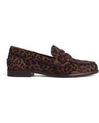 Rag & Bone - Carter Calf Hair Penny Loafers - Lyst