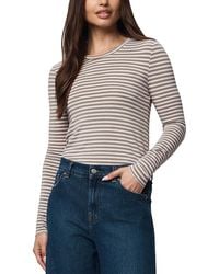 Splendid - Striped Long Sleeve Tee - Lyst