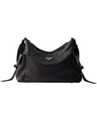 Prada - Explore Leather Shoulder Bag - Lyst
