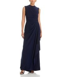 Aqua - Draped Gown - Lyst