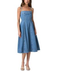 PAIGE - Pippa Midi Dress - Lyst