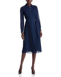 Michael Kors - Michael Pleated Shirt Dress - Lyst