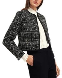 Hobbs - Emilia Tweed Jacket - Lyst