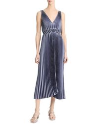 Vince - Hand Smocked Pleated Dress - Lyst