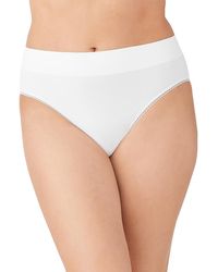 Wacoal - Feeling Flexible Seamless Hi Cut Brief - Lyst