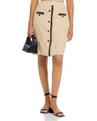 Misook - Textural Knit A Line Pull On Skirt - Lyst