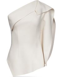 FFORME - Lavinia Asymmetric One Shoulder Top - Lyst