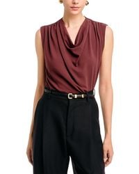 Vince - Draped Top - Lyst