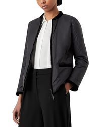 Emporio Armani - Reversible Guru Collared Jacket - Lyst