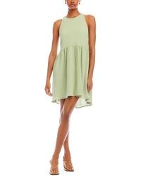 Fifteen Twenty - Cianni Tie Neck Dress - Lyst