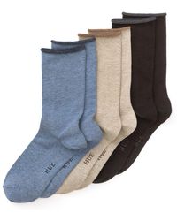 Hue Jean Socks - Blue