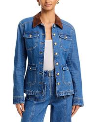 Cinq À Sept - Katniss Button Front Jacket - Lyst