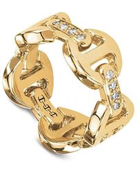 Hoorsenbuhs - 18K Heritage Diamond Classic Link Ring - Lyst