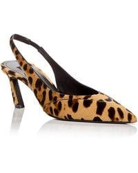 Givenchy - Spiky Calf Hair Slingback Pumps - Lyst