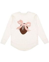 Sweet Wink - Coquette Football Patch Sweatshirt - Lyst