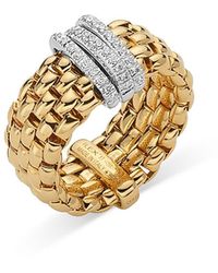Fope - 18K Panorama Flex'It Ring - Lyst