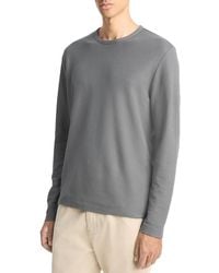 Vince - Pima Pique Long Sleeve Tee - Lyst