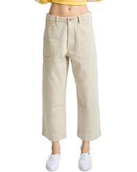 Denimist - Georgia Mid Rise Work Pant Ankle Jeans - Lyst