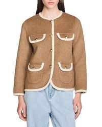 Sandro - Double Faced Jacket - Lyst