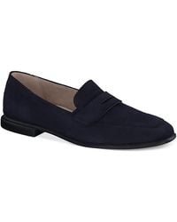 Paul Green - Talia Leather Loafer Flats - Lyst