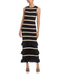 Rails - Ana Ruffle Tiered Knit Maxi Dress - Lyst