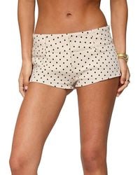Edikted - Twyla Polka Dot Stretch Shorts - Lyst