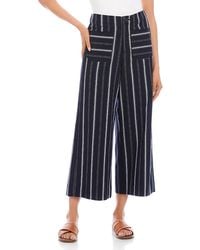 Karen Kane - Cropped Wide Leg Pants - Lyst