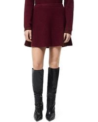 French Connection - Vhari Knit Mini Skirt - Lyst