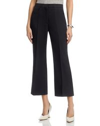 Jil Sander - Wool Cropped Flare Tailored Pants - Lyst