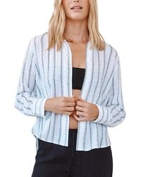 Bella Dahl - Clean Split Back Button Down Shirt - Lyst