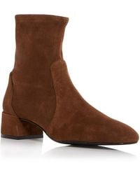 Stuart Weitzman - Maeve Block Heel Booties - Lyst