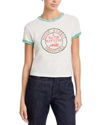 Mother - The Itty Bitty Ringer Tee - Lyst