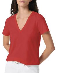 Rag & Bone - The Slub V Neck Tee - Lyst