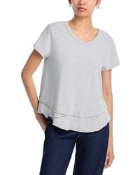 Wilt - Tiered-Hem Tee - Lyst