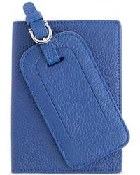 ROYCE New York - Rfid Passport Case Luggage Tag Travel Set - Lyst