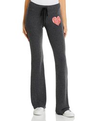 Wildfox Tennis Club Graphic Joggers - Black