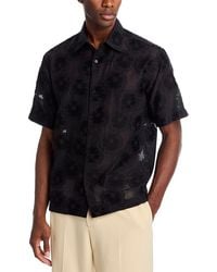 NN07 - Freddy Button Down Short Sleeve Shirt - Lyst
