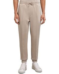 Reiss - Premier Interlock Drawstring Jogger Pants - Lyst